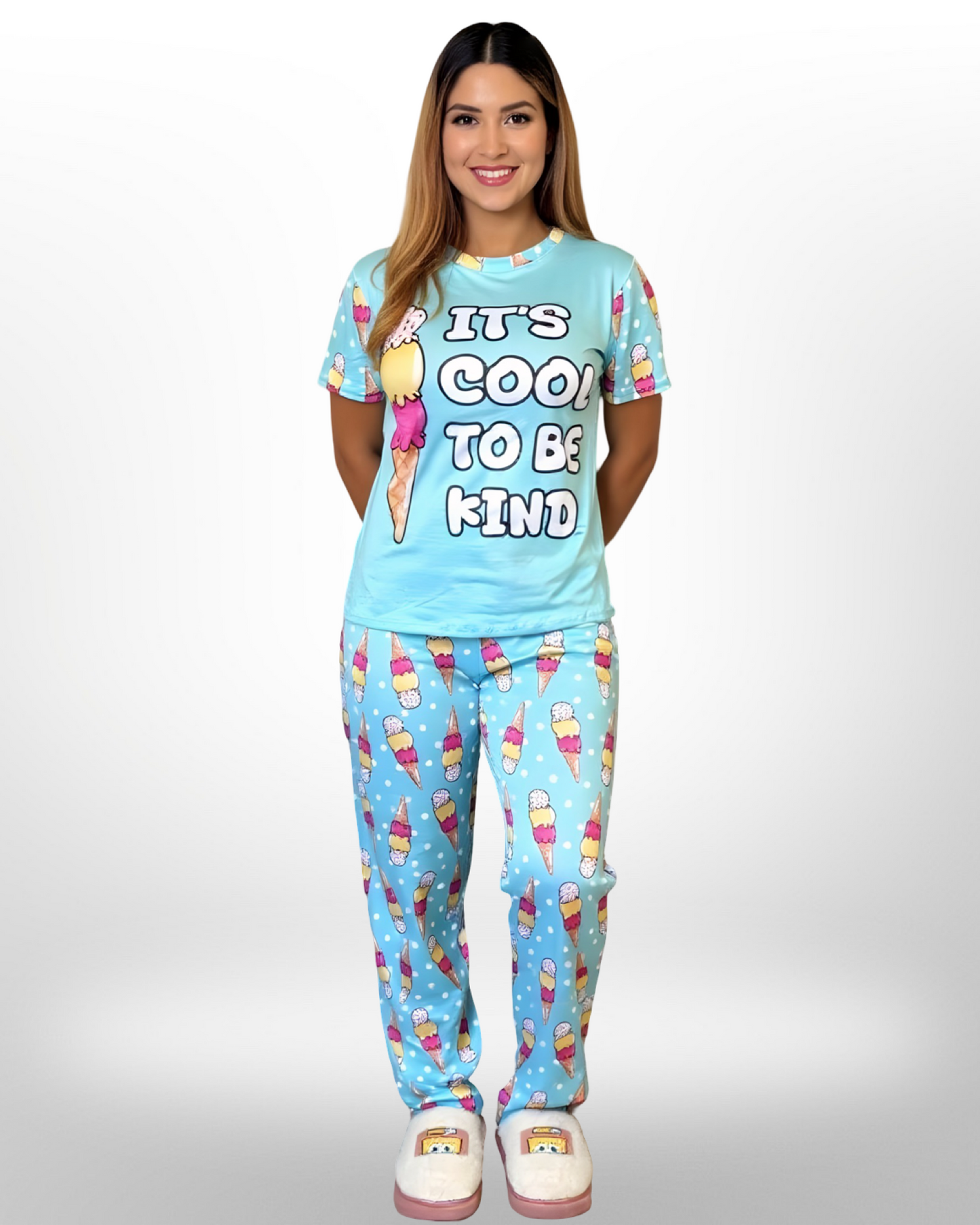 Pijama Pantalón con Pullover - Talla Única