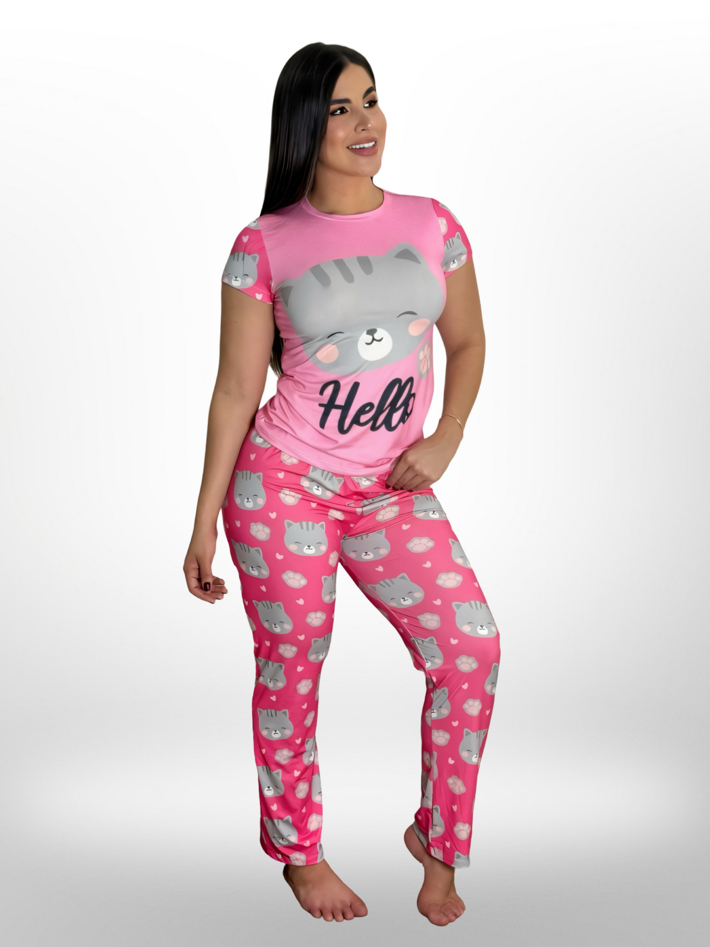 Pijama Pantalón con Pullover - Talla Única