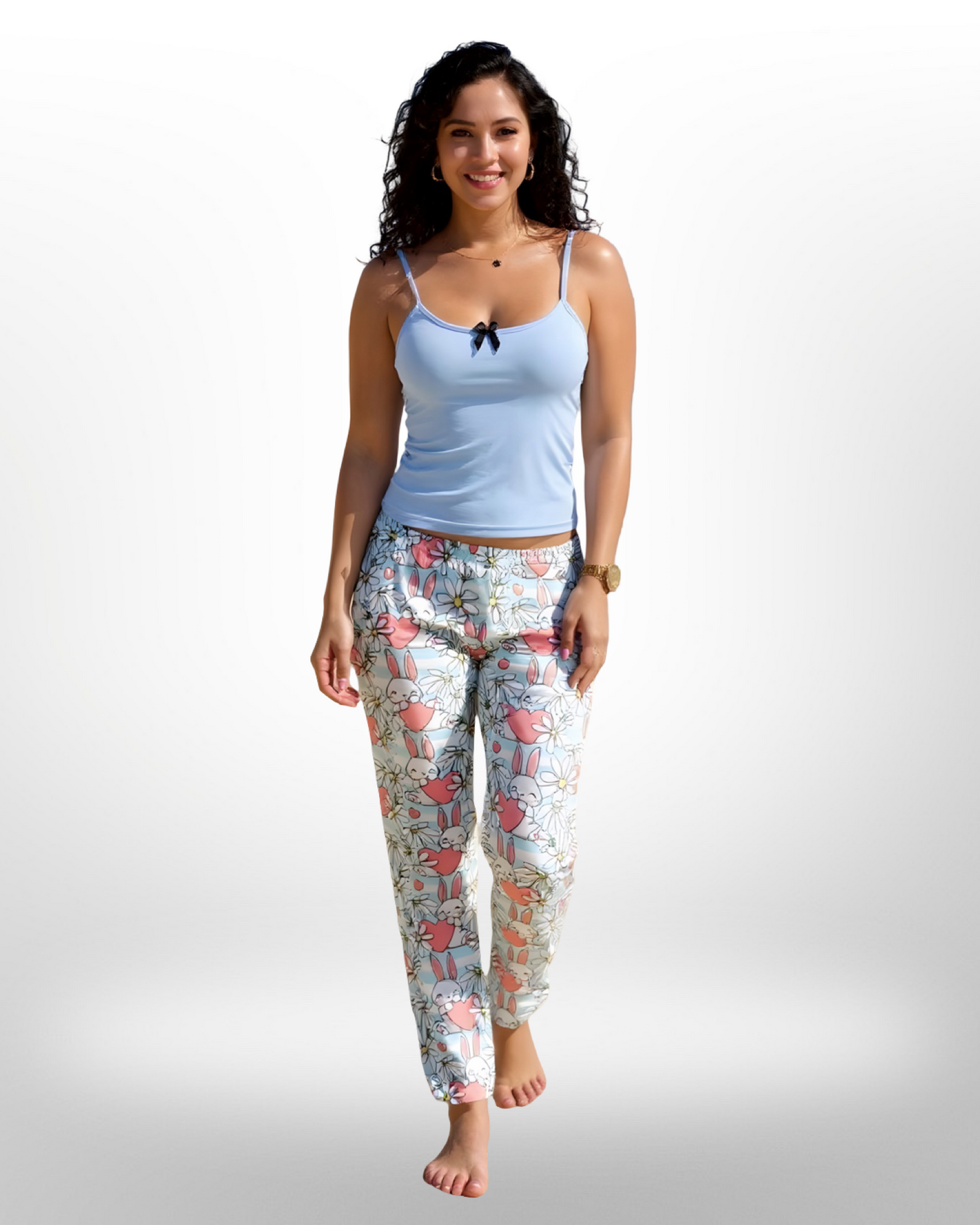 Pijama Pantalón con Tirantes - Talla Única