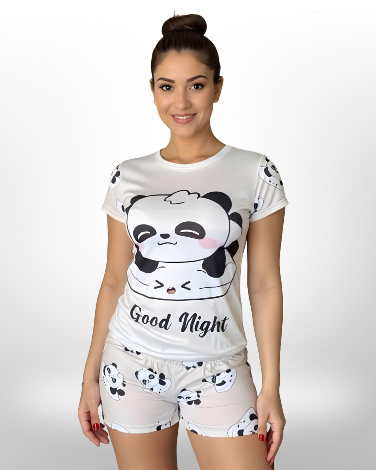 Pijama Short con Pullover - Talla Única