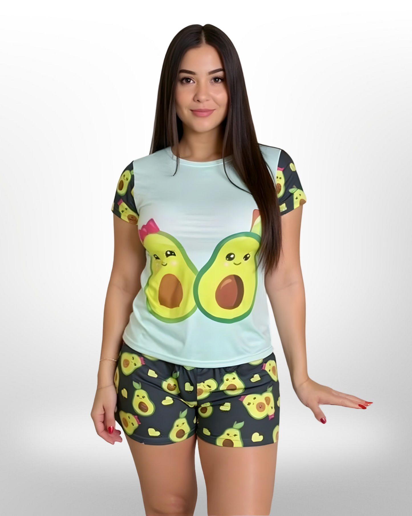 Pijama Short con Pullover - Talla Única
