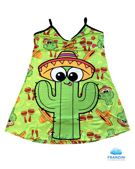 Pijama Vestido - Mujer Talla Plus