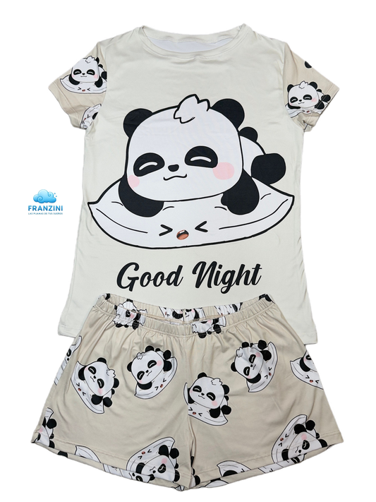 Pijama Short con Pullover - Talla Única