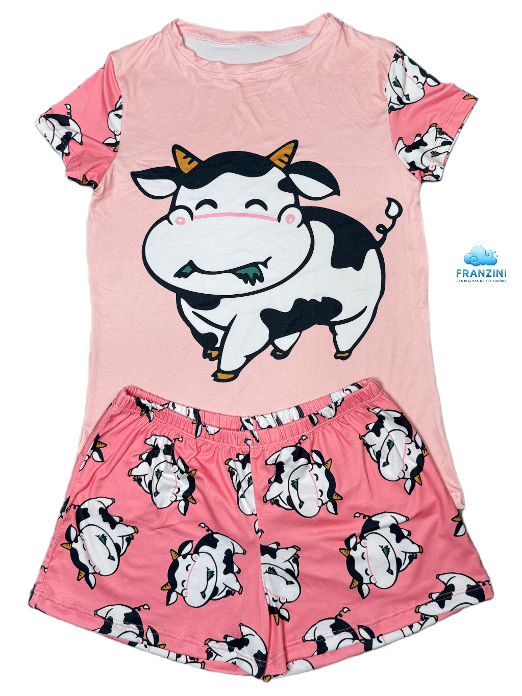Pijama Short con Pullover - Talla Única