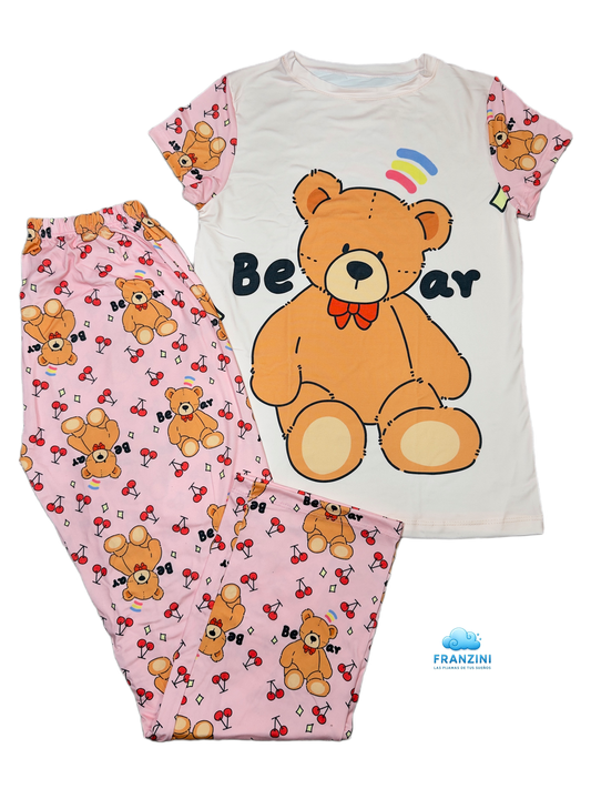 Pijama Pantalón con Pullover - Talla Única