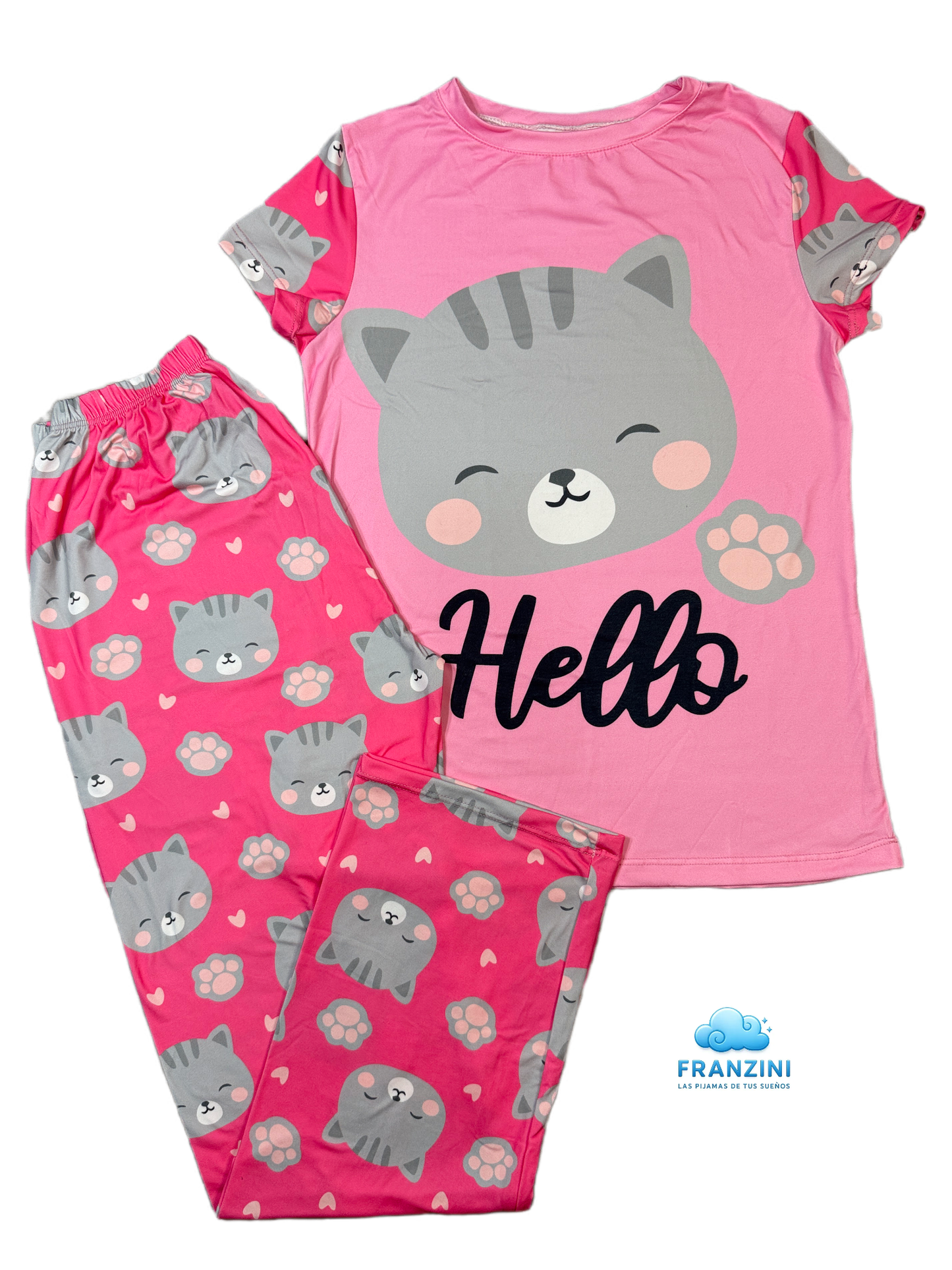 Pijama Pantalón con Pullover - Talla Única