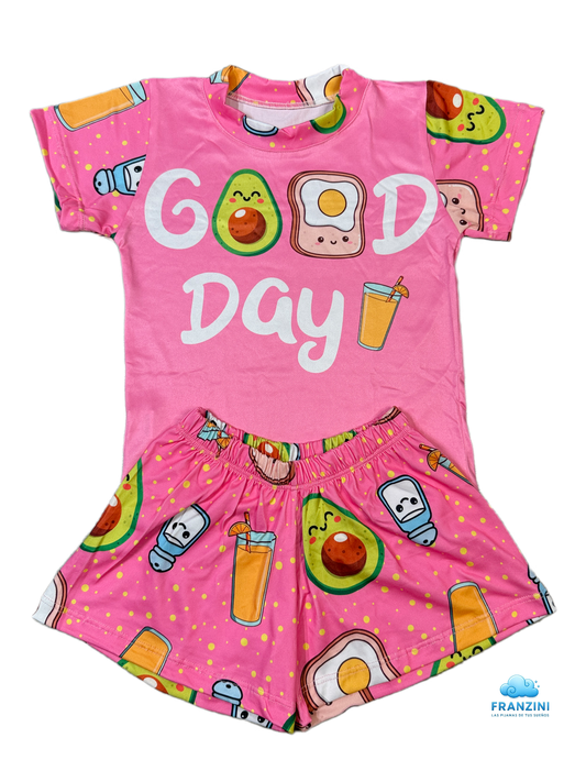 Pijama Short y Pullover - Niña
