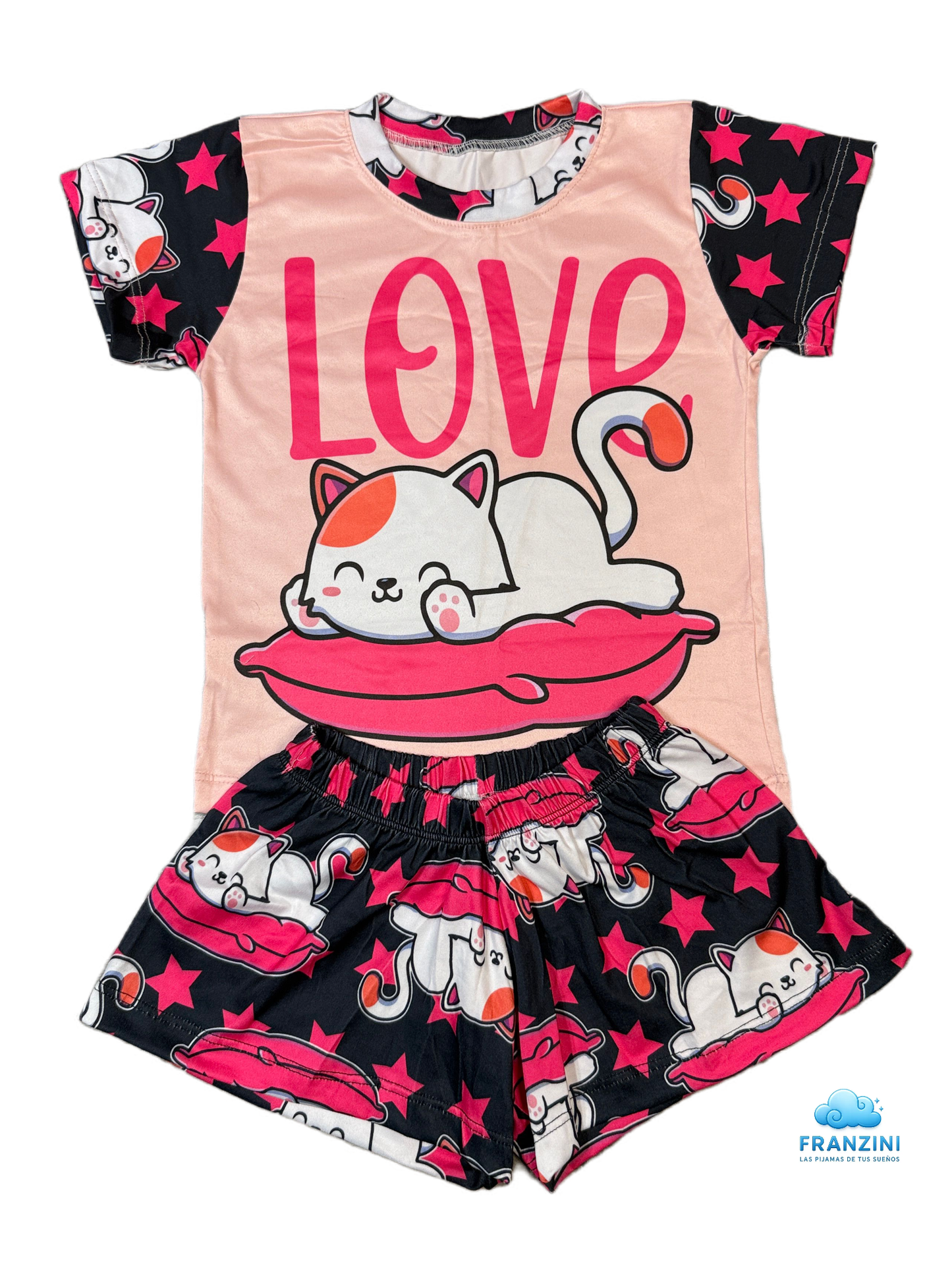 Pijama Short y Pullover - Niña