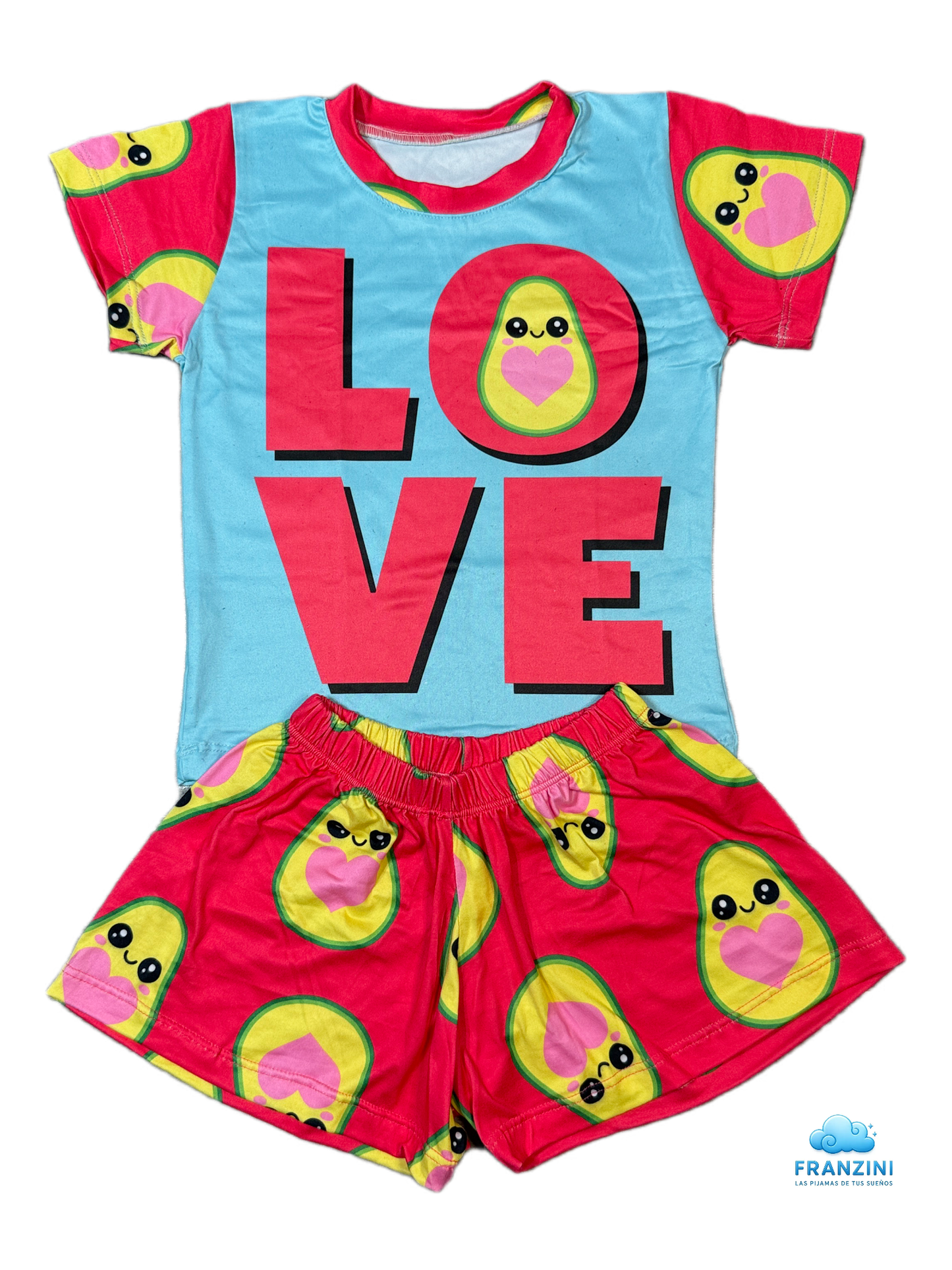 Pijama Short y Pullover - Niña